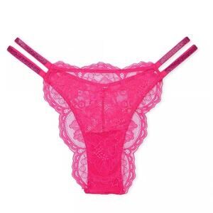 Victoria's Secret Very Sexy Double Shine Strap Brazilian Panty Sz S